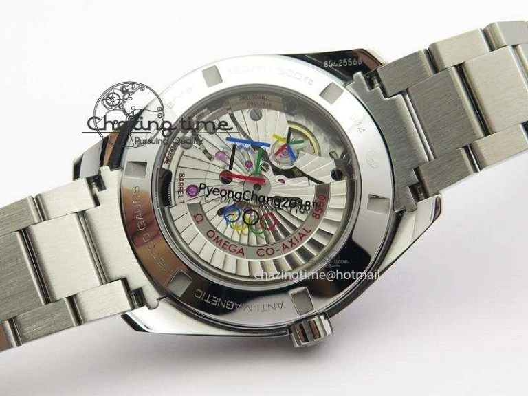 Seasonal Aqua Terra ‘PyeongChang 2018’ V6F Best Edition Blue Dial On SS Bracelet A 8251