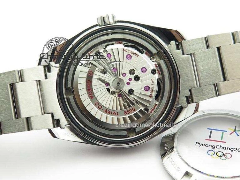 Seasonal Aqua Terra ‘PyeongChang 2018’ V6F Best Edition Blue Dial On SS Bracelet A 8251