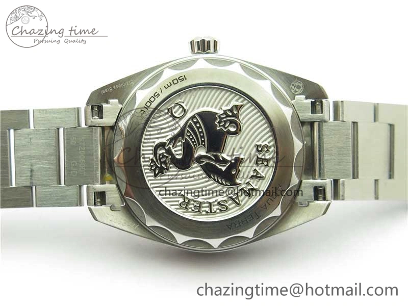 Supportive Aqua Terra Seamaster ZF 1:1 Best Edition White Dial on SS Bracelet Gen 10458
