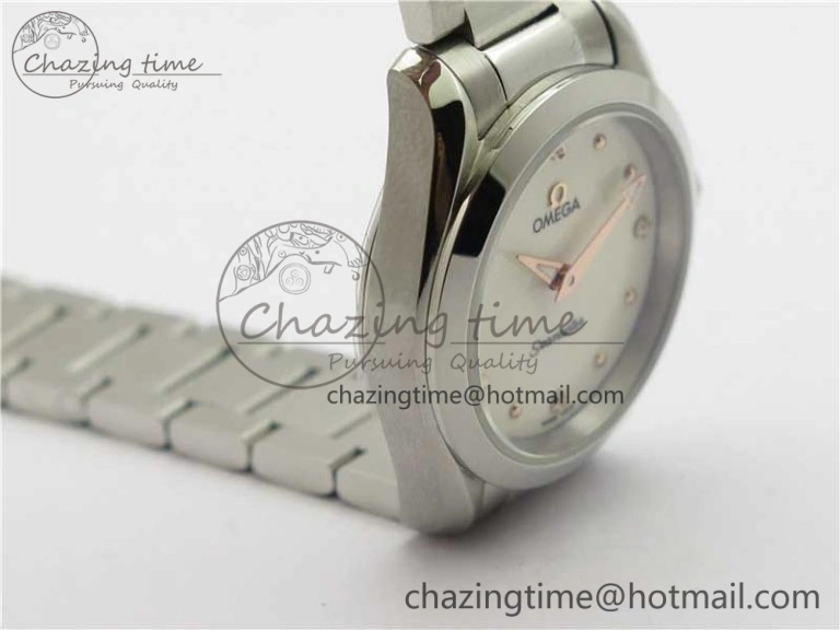 Supportive Aqua Terra Seamaster ZF 1:1 Best Edition White Dial on SS Bracelet Gen 10458