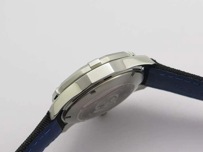 Casual AquaRacer Calibre 5 SS Blue Ceramic Bezel V6F 1:1 Best Edition Black Dial On Black Nylon Strap A 9692