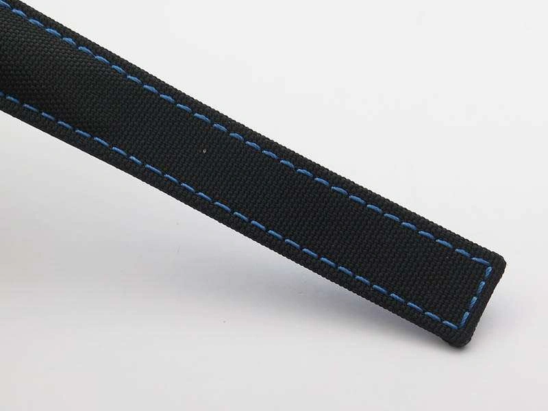 Casual AquaRacer Calibre 5 SS Blue Ceramic Bezel V6F 1:1 Best Edition Black Dial On Black Nylon Strap A 9692