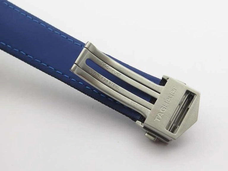 Casual AquaRacer Calibre 5 SS Blue Ceramic Bezel V6F 1:1 Best Edition Black Dial On Black Nylon Strap A 9692