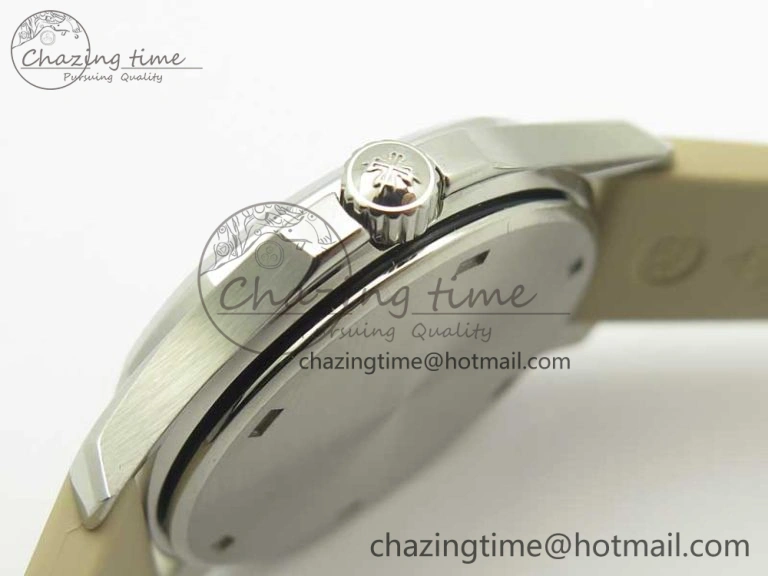 Aquanaut 5067A Beige JJF 1:1 Best Edition Beige Textured Dial on Beige Rubber Strap AE Versatile 8990