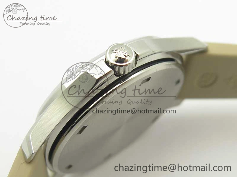 Aquanaut 5067A Beige JJF 1:1 Best Edition Beige Textured Dial on Beige Rubber Strap AE Versatile 8990