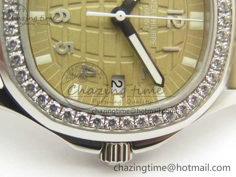 Aquanaut 5067A Beige JJF 1:1 Best Edition Beige Textured Dial on Beige Rubber Strap AE Versatile 8990