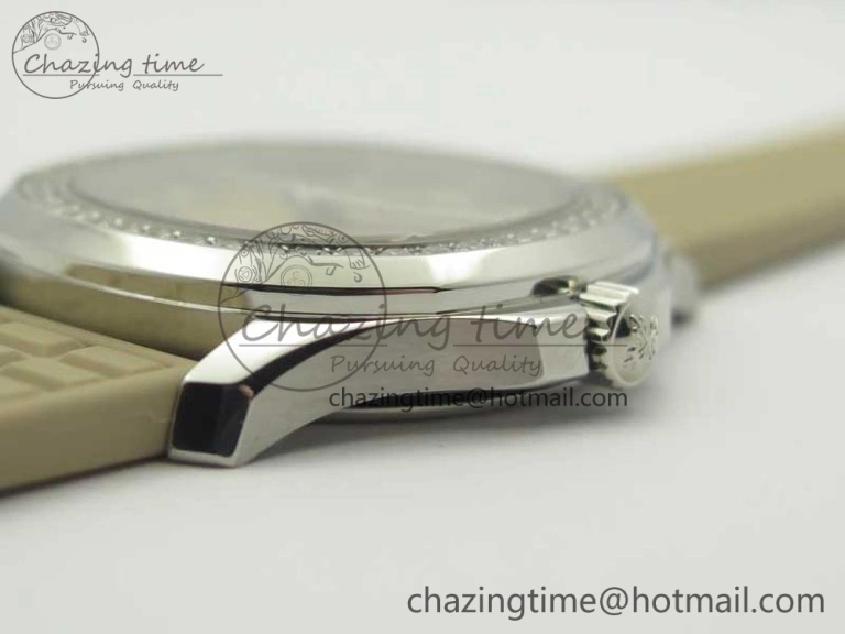 Aquanaut 5067A Beige JJF 1:1 Best Edition Beige Textured Dial on Beige Rubber Strap AE Versatile 8990