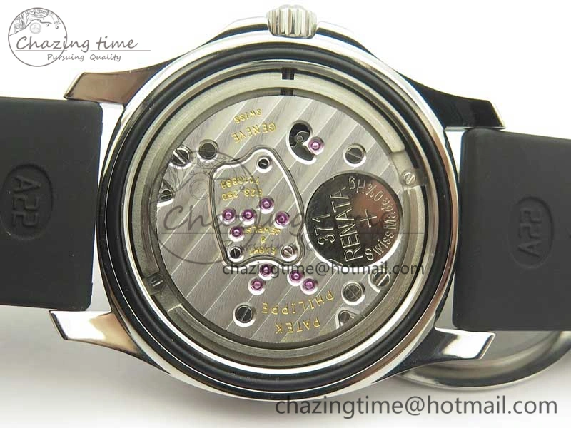 Aquanaut 5067A Black JJF 1:1 Best Edition Black Textured Dial on Black Rubber Strap AE Versatile 8994