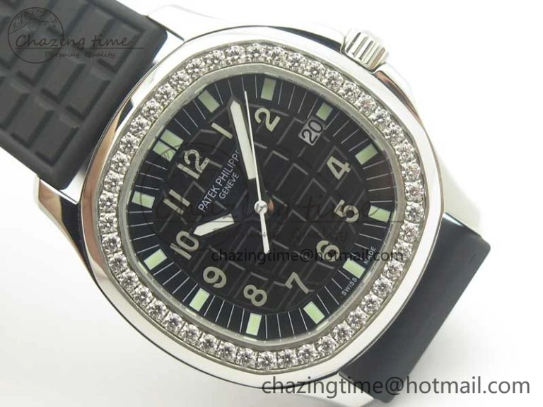 Aquanaut 5067A Black JJF 1:1 Best Edition Black Textured Dial on Black Rubber Strap AE Versatile 8994