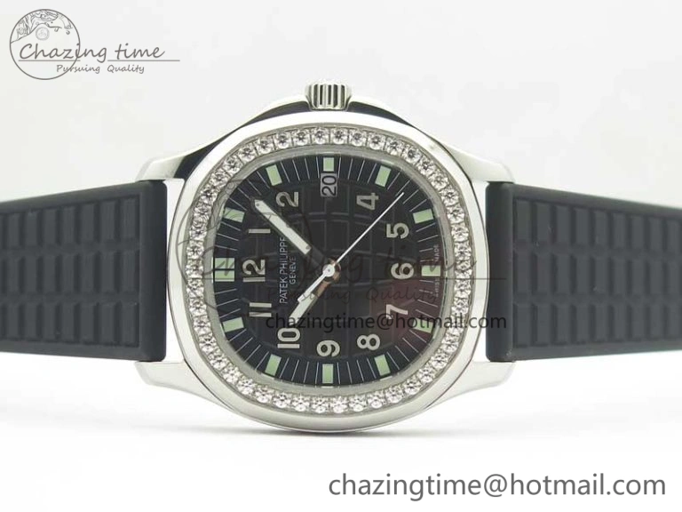 Aquanaut 5067A Black JJF 1:1 Best Edition Black Textured Dial on Black Rubber Strap AE Versatile 8994