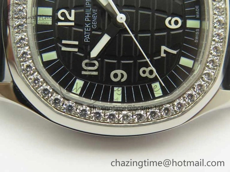 Aquanaut 5067A Black JJF 1:1 Best Edition Black Textured Dial on Black Rubber Strap AE Versatile 8994