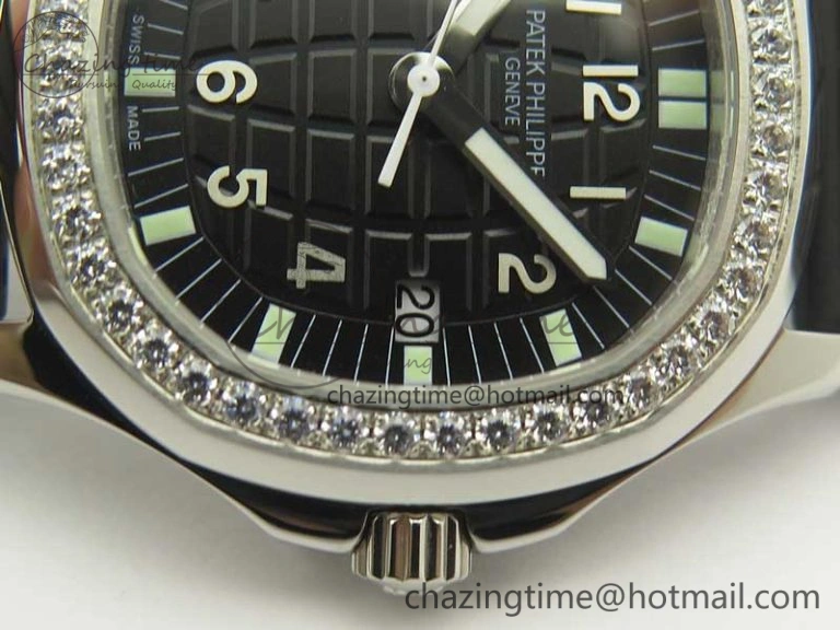 Aquanaut 5067A Black JJF 1:1 Best Edition Black Textured Dial on Black Rubber Strap AE Versatile 8994