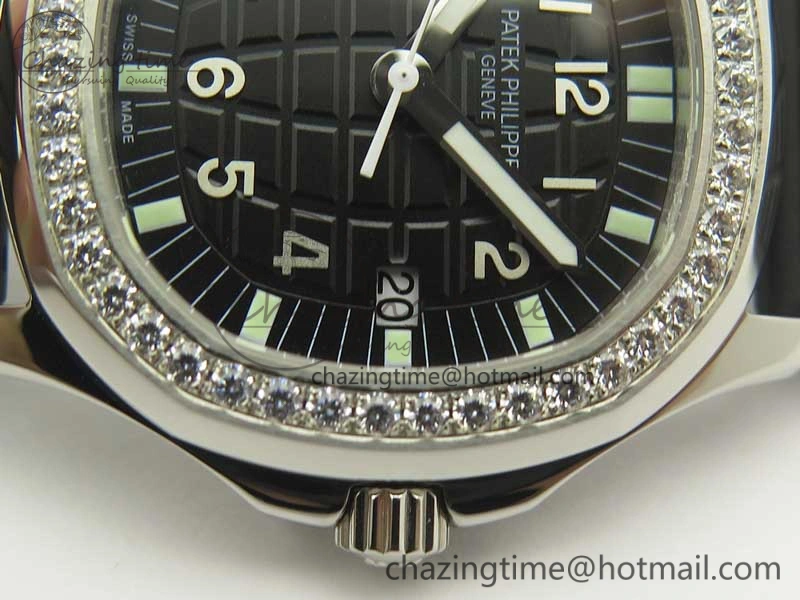 Aquanaut 5067A Black JJF 1:1 Best Edition Black Textured Dial on Black Rubber Strap AE Versatile 8994
