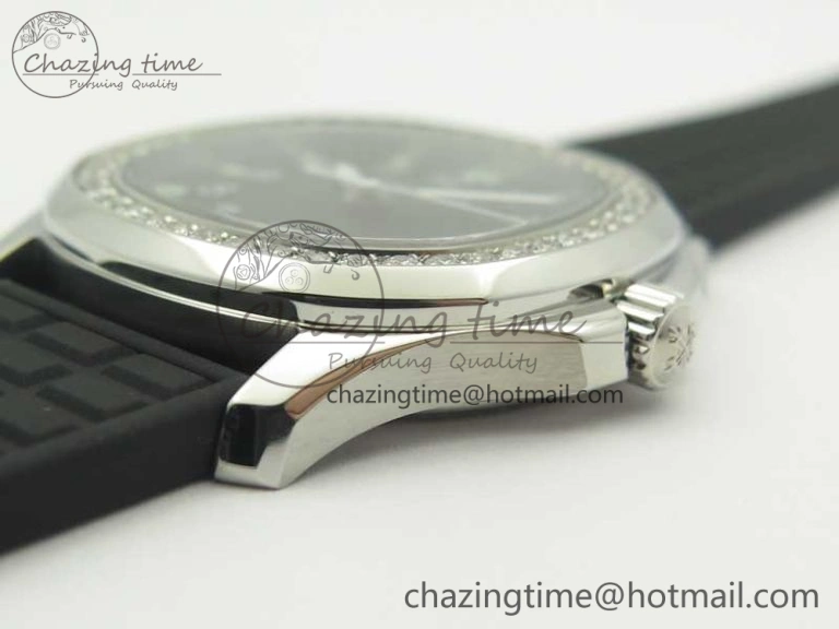 Aquanaut 5067A Black JJF 1:1 Best Edition Black Textured Dial on Black Rubber Strap AE Versatile 8994