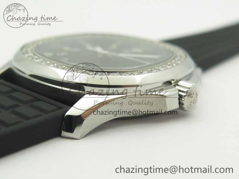 Aquanaut 5067A Black JJF 1:1 Best Edition Black Textured Dial on Black Rubber Strap AE Versatile 8994