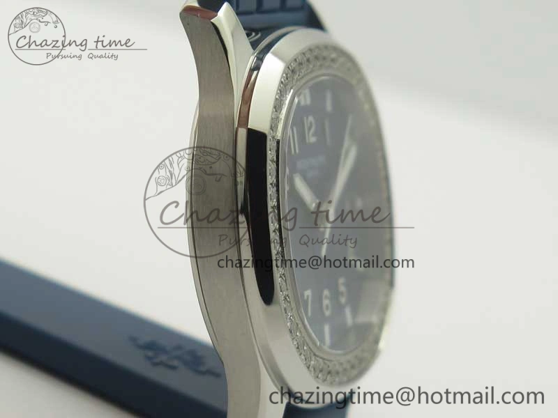 Aquanaut 5067A Blue JJF 1:1 Best Edition Blue Textured Dial on Blue Rubber Strap AE FastDry 8991