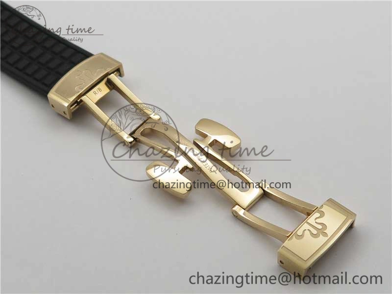 Elegant Aquanaut 5067A RG PPF 1:1 Best Edition Black Textured Dial on Black Rubber Strap AE23 (Free Box) 8911