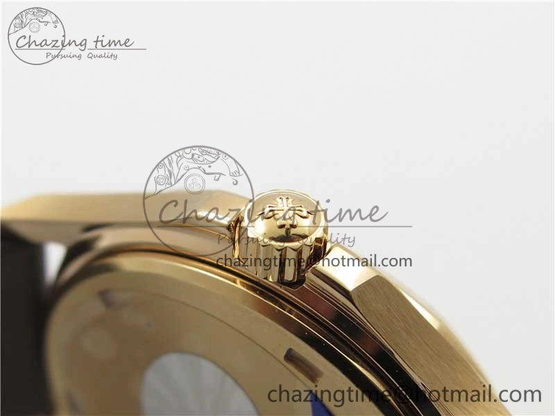 Aquanaut 5067A RG PPF 1:1 Best Edition Brown Textured Dial on Brown Rubber Strap AE23 (Free Box) Flexible 8912