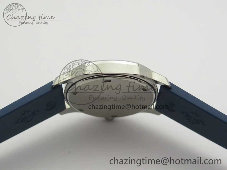 Aquanaut 5067A SS Bezel JJF 1:1 Best Edition Blue Textured Dial on Blue Rubber Strap AE GoodFit 8973