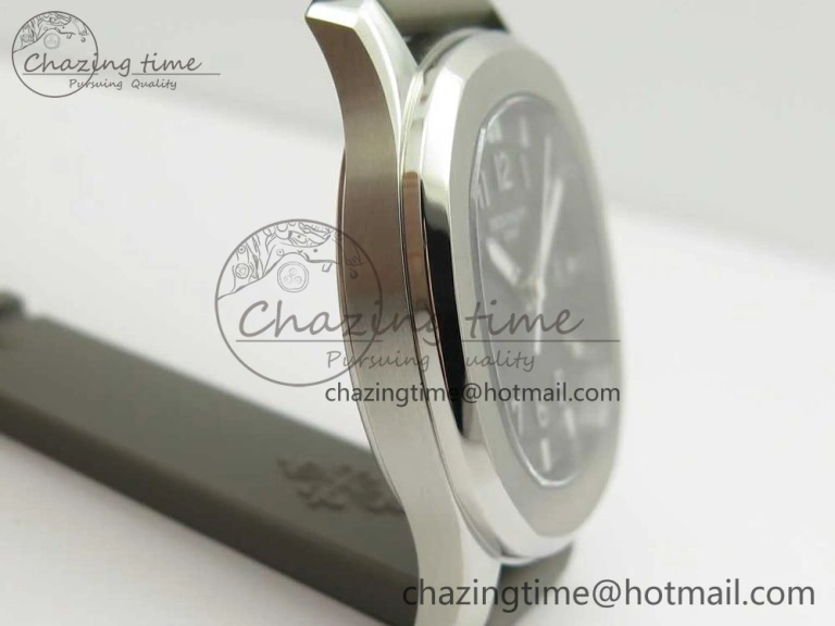 Aquanaut 5067A SS Bezel JJF 1:1 Best Edition Gray Textured Dial on Gray Rubber Strap AE Seasonal 8972