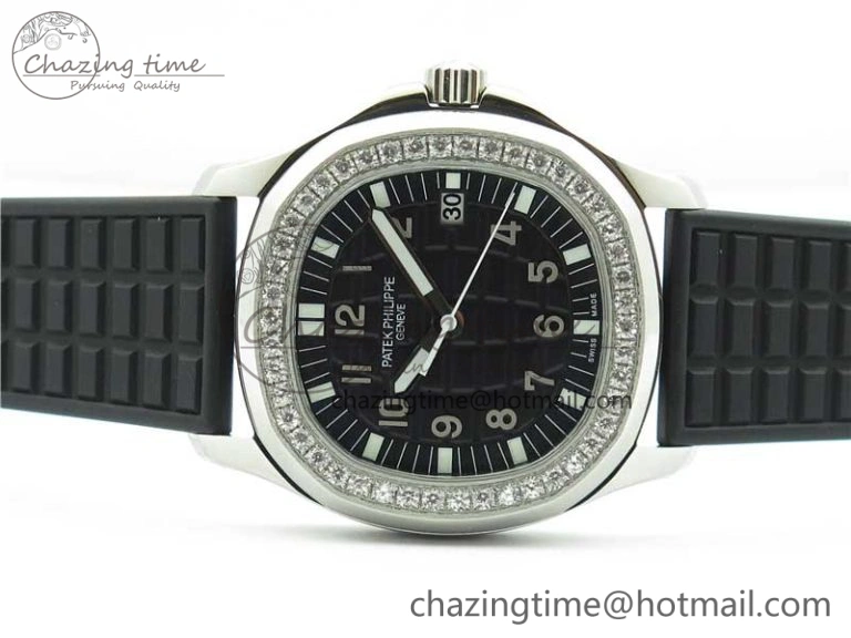 Aquanaut 5067A SS PPF 1:1 Best Edition Black Textured Dial on Black Rubber Strap AE23 (Free Box) GoAnywhere 10461