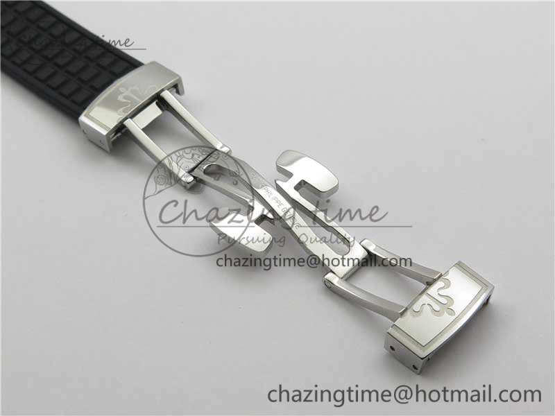 Aquanaut 5067A SS PPF 1:1 Best Edition Black Textured Dial on Black Rubber Strap AE23 (Free Box) GoAnywhere 10461