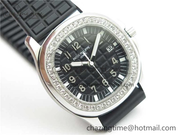Aquanaut 5067A SS PPF 1:1 Best Edition Black Textured Dial on Black Rubber Strap AE23 (Free Box) GoAnywhere 10461