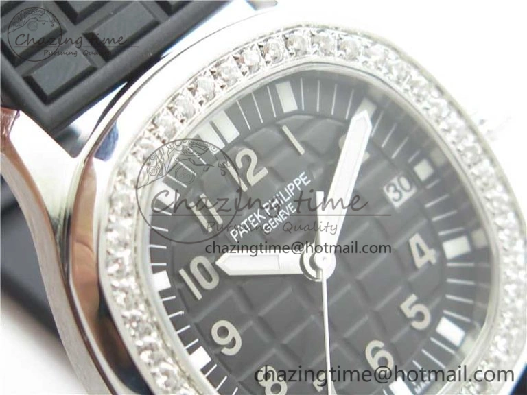 Aquanaut 5067A SS PPF 1:1 Best Edition Black Textured Dial on Black Rubber Strap AE23 (Free Box) GoAnywhere 10461