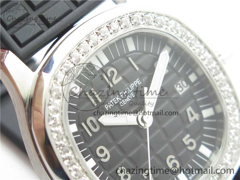 Aquanaut 5067A SS PPF 1:1 Best Edition Black Textured Dial on Black Rubber Strap AE23 (Free Box) GoAnywhere 10461