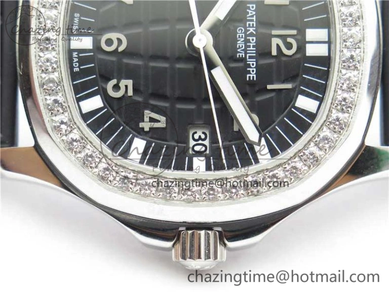 Aquanaut 5067A SS PPF 1:1 Best Edition Black Textured Dial on Black Rubber Strap AE23 (Free Box) GoAnywhere 10461