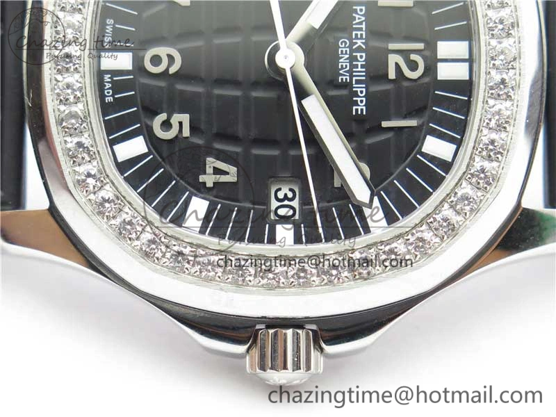 Aquanaut 5067A SS PPF 1:1 Best Edition Black Textured Dial on Black Rubber Strap AE23 (Free Box) GoAnywhere 10461