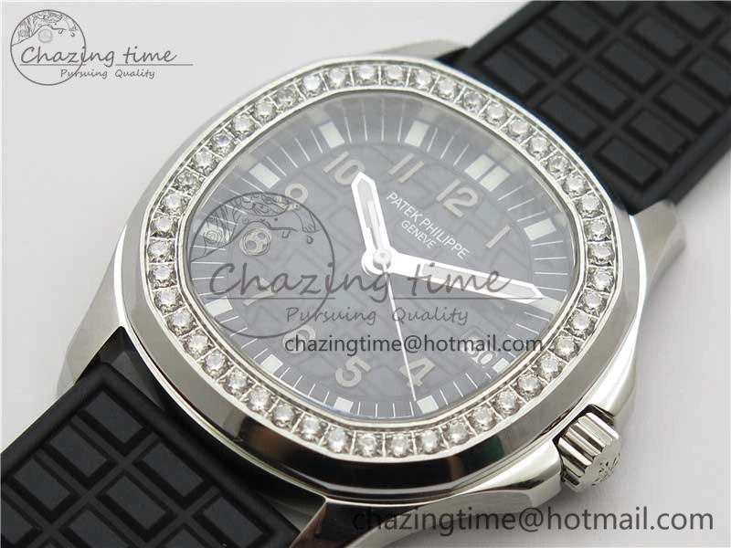 Aquanaut 5067A SS PPF 1:1 Best Edition Black Textured Dial on Black Rubber Strap AE23 (Free Box) GoAnywhere 10461