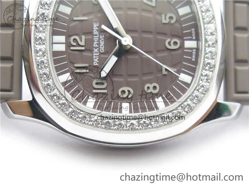 Efficient Aquanaut 5067A SS PPF 1:1 Best Edition Brown Textured Dial on Brown Rubber Strap AE23 (Free Box) 10459