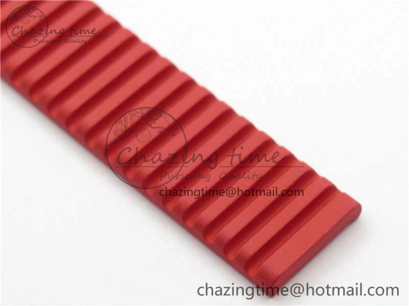 Aquanaut 5067A SS PPF 1:1 Best Edition Red Textured Dial on Red Rubber Strap AE23 (Free Box) Efficient 8907