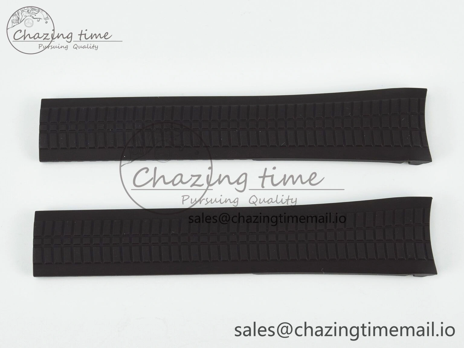 Aquanaut 5164 Best Edition Black Rubber Strap (Fits the Gen size) Durable 8665