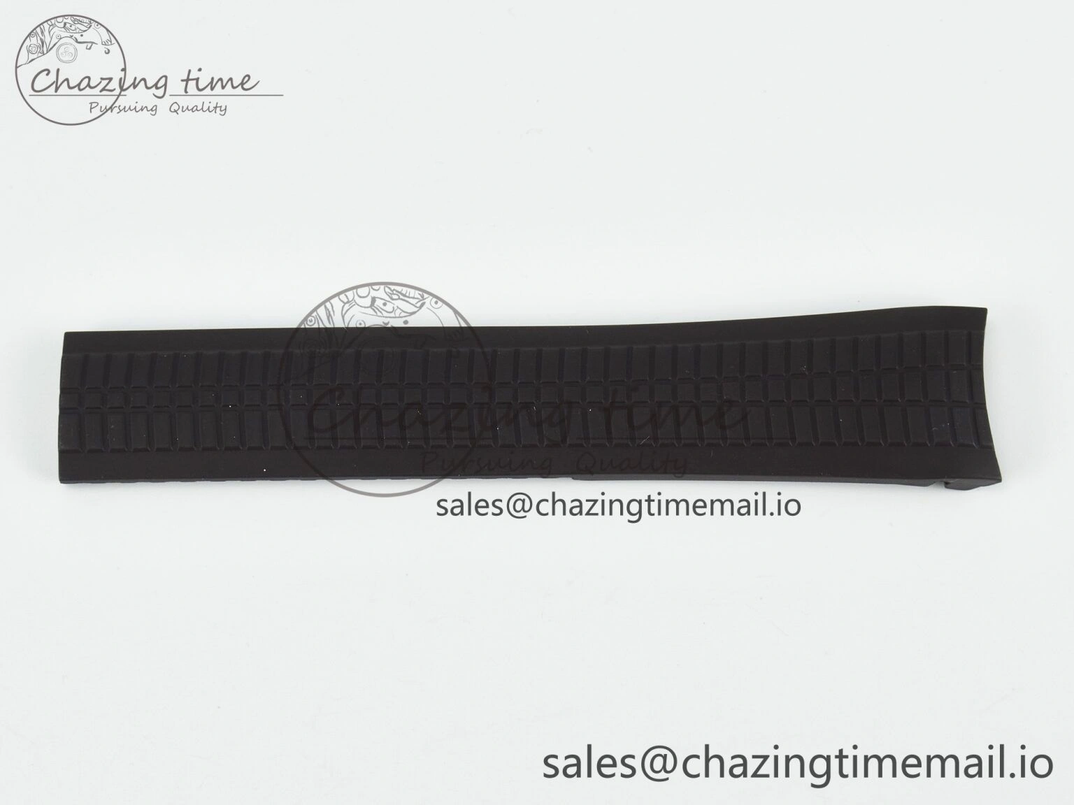 Aquanaut 5164 Best Edition Black Rubber Strap (Fits the Gen size) Durable 8665