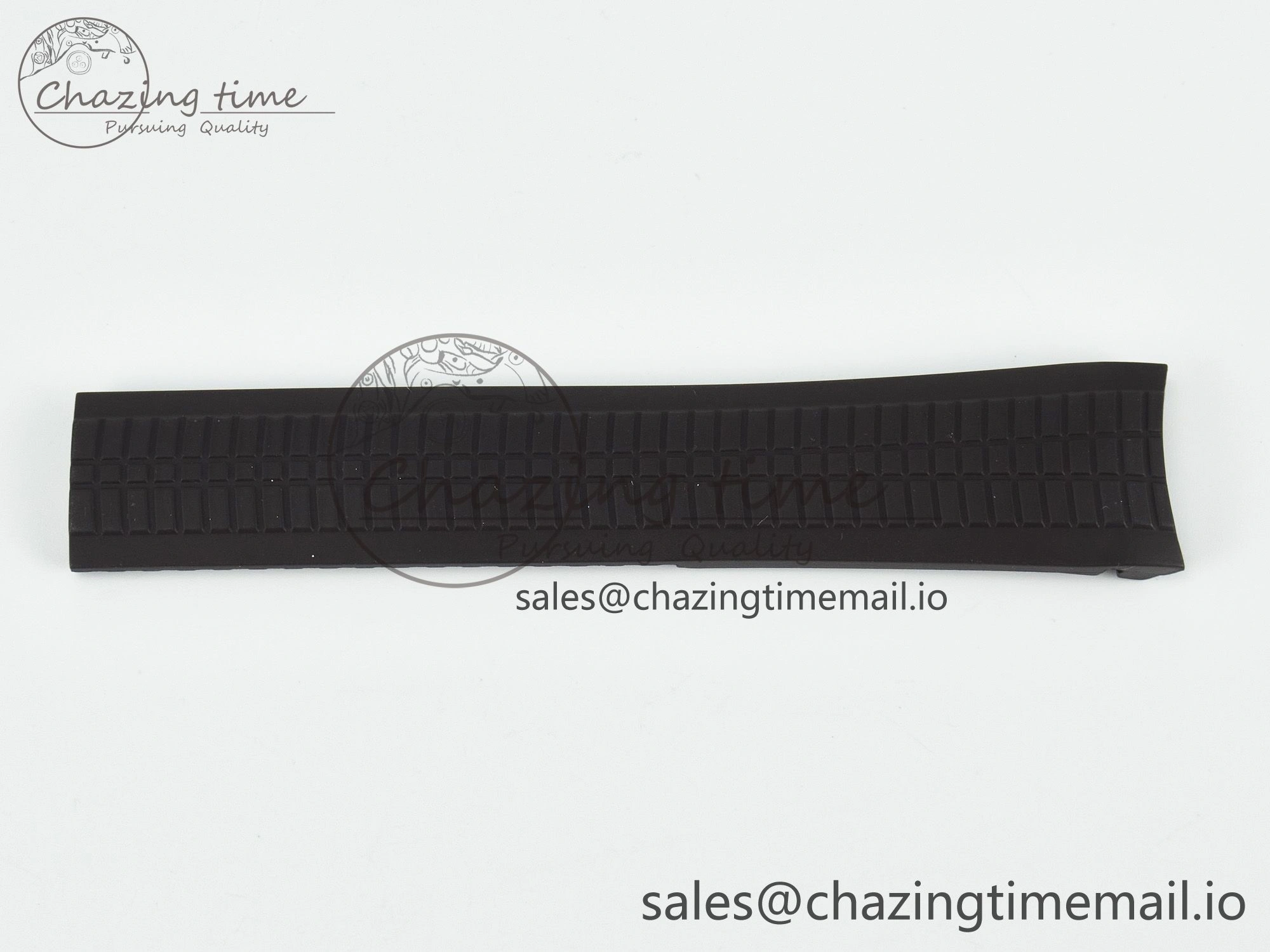 Aquanaut 5164 Best Edition Black Rubber Strap (Fits the Gen size) Durable 8665