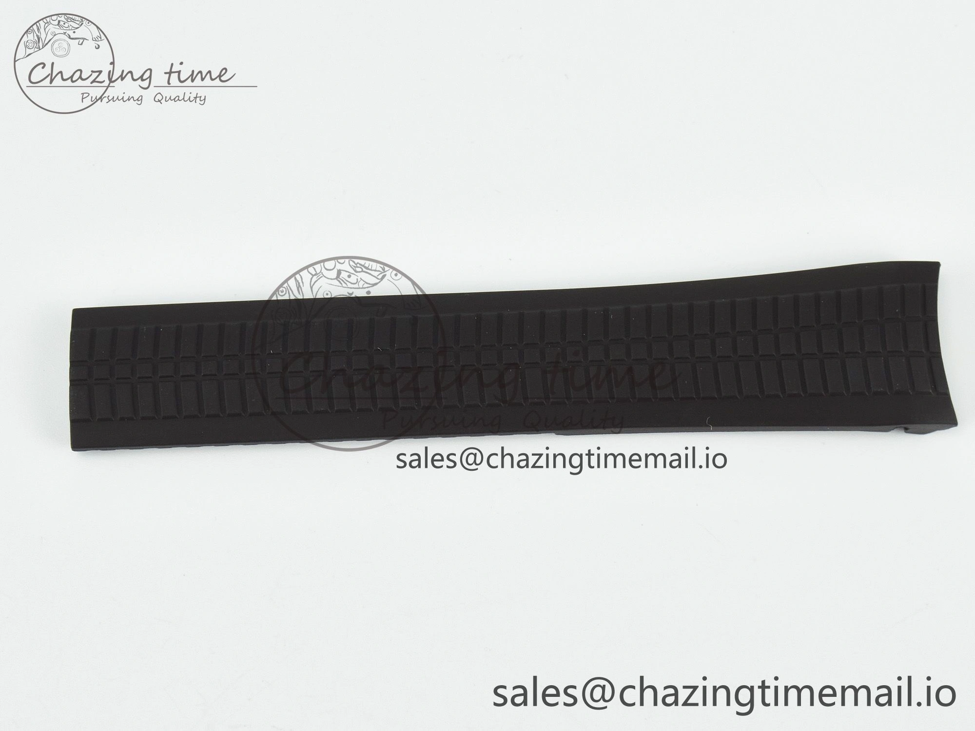 Aquanaut 5164 Best Edition Black Rubber Strap (Fits the Gen size) Durable 8665