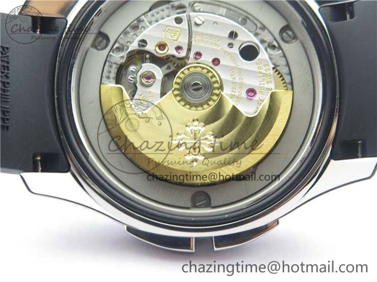 Effortless Aquanaut 5164A SS GRF Best Edition Gray Dial on Black Rubber Strap A324 V 8940