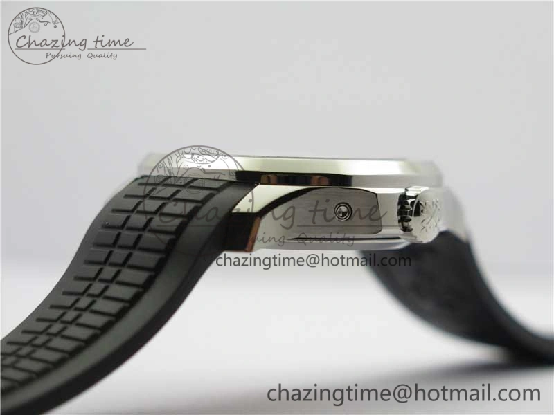 Effortless Aquanaut 5164A SS GRF Best Edition Gray Dial on Black Rubber Strap A324 V 8940