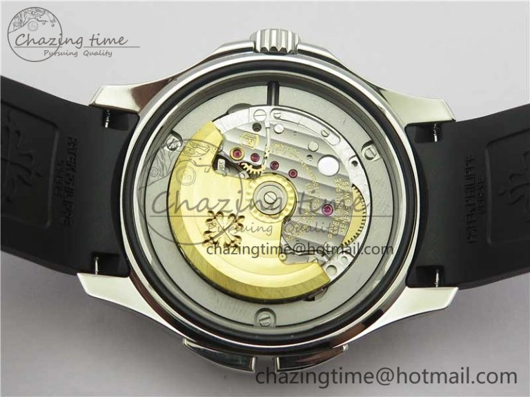 Effortless Aquanaut 5164A SS GRF Best Edition Gray Dial on Black Rubber Strap A324 V 8940