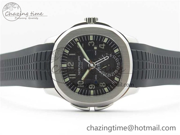 Effortless Aquanaut 5164A SS GRF Best Edition Gray Dial on Black Rubber Strap A324 V 8940