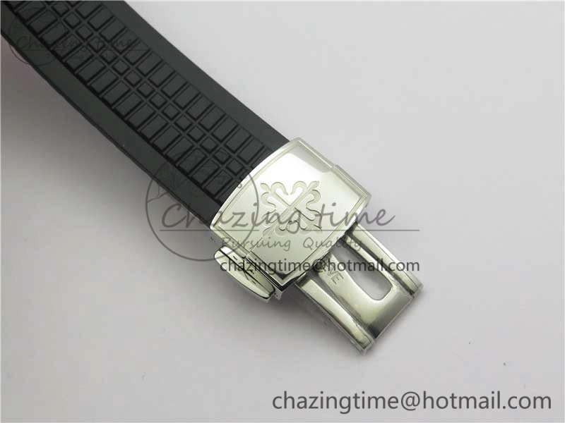 Effortless Aquanaut 5164A SS GRF Best Edition Gray Dial on Black Rubber Strap A324 V 8940
