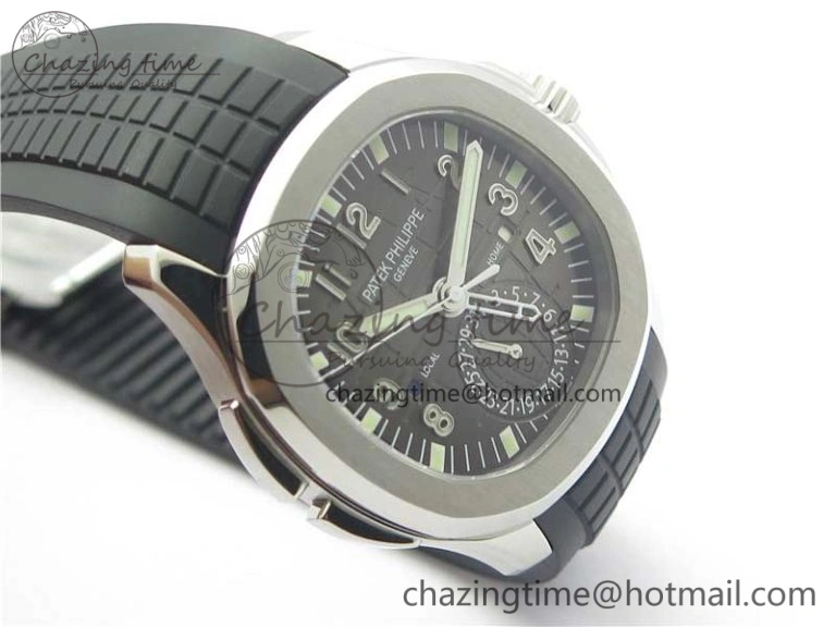 Effortless Aquanaut 5164A SS GRF Best Edition Gray Dial on Black Rubber Strap A324 V 8940