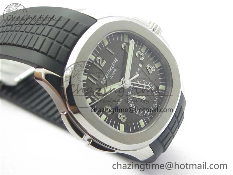 Effortless Aquanaut 5164A SS GRF Best Edition Gray Dial on Black Rubber Strap A324 V 8940