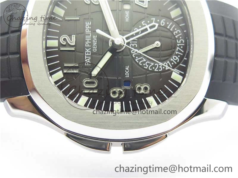 Effortless Aquanaut 5164A SS GRF Best Edition Gray Dial on Black Rubber Strap A324 V 8940