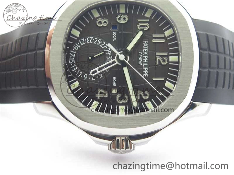 Effortless Aquanaut 5164A SS GRF Best Edition Gray Dial on Black Rubber Strap A324 V 8940