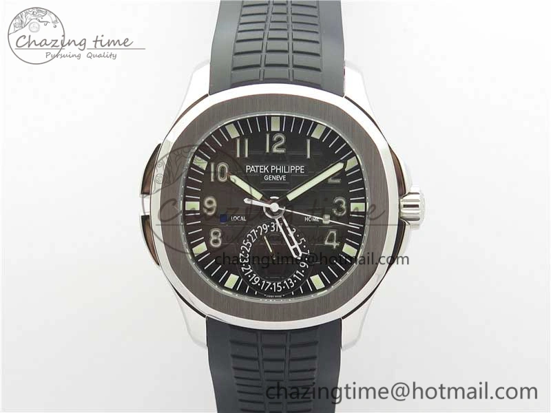 Effortless Aquanaut 5164A SS GRF Best Edition Gray Dial on Black Rubber Strap A324 V 8940