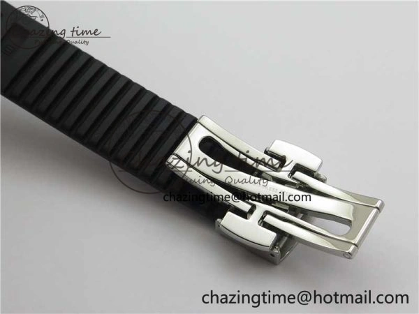 Aquanaut 5164A SS ZF 1:1 Best Edition Black Dial on Black Rubber Strap A ModernLook 8850