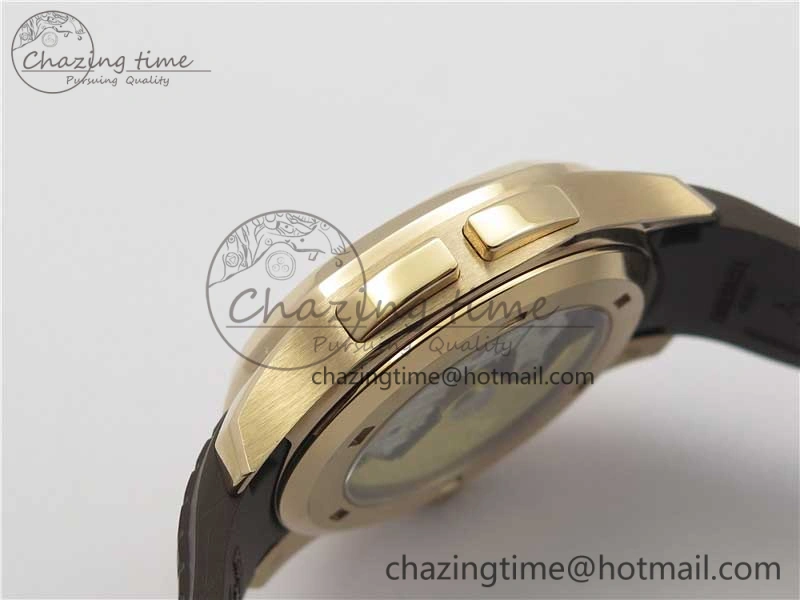EasyCare Aquanaut 5164R RG GRF Best Edition Brown Dial on Brown Rubber Strap A324 V 8943